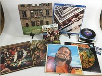 Lot of 45 and LP Record Albums