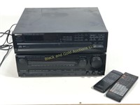 Kenwood Stereo Receiver and CD Player