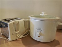 Crockpot and Toaster
