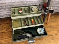 Fishing rods & tackle box