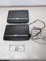 Portable RCA DVD Players - Untested