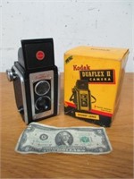 Vintage Kodak Duaflex II Camera in Box - Untested