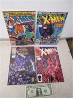 3 Vintage X-Men Comic Books & Zen #1 Comic