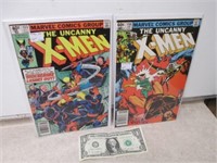 Vtg 1980 #133 & 1982 #158 The Uncanny X-Men