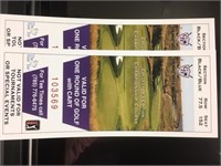 Pair of Colbert Hill Golf Passes