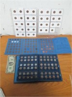 Penny Lot w/ 161 Total Wheat Pennies & Add'l