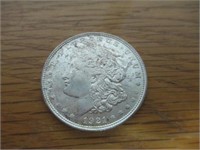 1921 Morgan Silver Dollar