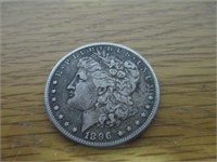 1896-S Morgan Silver Dollar