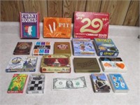 Large Lot of Card/Mini Board Games - Many Vtg