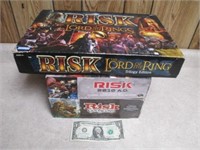 Risk Board Game Lot - Lord Of The Rings &