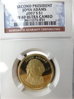 1-2007 John Adams Dollar (NGC)