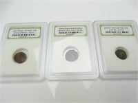 3- Ancient Coin Slabbed