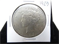 1-1923 Peace Dollar Coin
