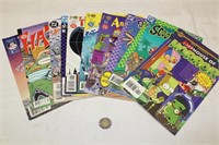 10 comics dont Bart Simpson's, Scooby-doo et