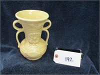 USA Yellow 7.5" vase