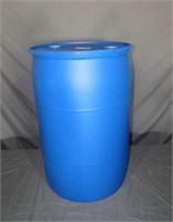 55 Gallon Plastic Barrel-