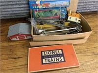 Train model parts