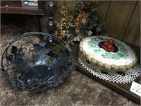 MISC. DECOR - PIE PLATE W/ COVER