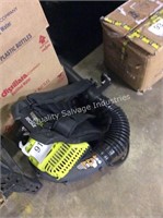 1 LOT RYOBI BACKPACK BLOWER