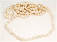 Genuine 6.75 mm - 72" Pearl Necklace