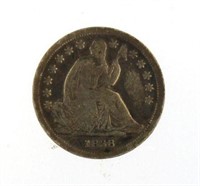 Early 1838 Seated Liberty 13 Star Silver Dime