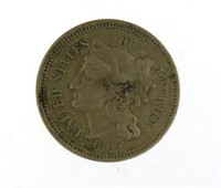 1865 - 3 Cent Nickel