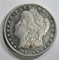 1881-O MORGAN DOLLAR  CH BU