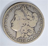 1878-CC MORGAN DOLLAR  VG+
