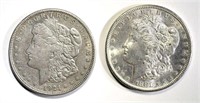 1881-S & 1921-D CH BU MORGAN DOLLARS