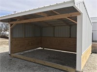 12 x 16 Portable Livestock Loafing Shed