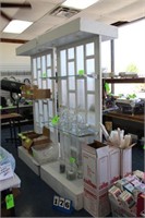 Display Shelves, Lighted, Approx. 7'T x 3'W x 31"D