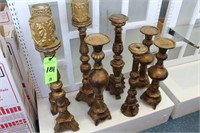 (8) Assort. Candle Holders