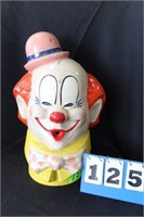 Clown Head for Helium Balloon Tank