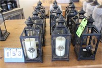 (12) Candle Lanterns, Approx. 7"W x 15"T
