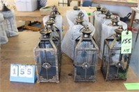 (15) Candle Lanterns, Approx. 5"W & 13"T