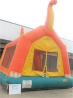 Bounce House, Orange Dino