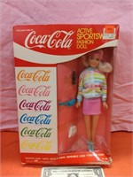 Vintage Coca-Cola Active Sportswear Fashion Doll