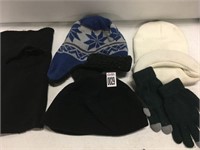 ASSORTED WINTER ITEMS
