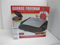 1X,"GEORGE FORMAN"POWER GRILL,W/3X REMOVABLE PLATE