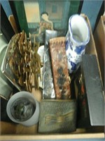 Box. Miscellaneous items