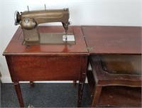 Free-Westinghouse Sewing Machine & Cabinet