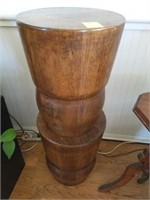 (2) WOODEN PLANT STANDS