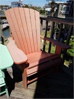 COMPOSITE (ADIRONDACK) CHAIR RED