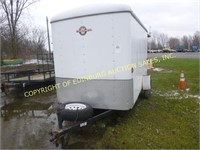 2009 CARRY ON CARGO SINGLE AXLE 12' X6' ENCLOSED T