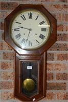 Antique wall clock,