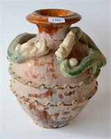 Chinese Tang style pottery vase