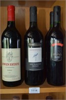 6 bottles of Australian red wines