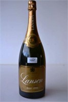 Magnum of Lanson, French champagne,