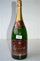 Magnum of Lanson, French champagne,