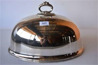 Vintage silverplate food dome / cloche,